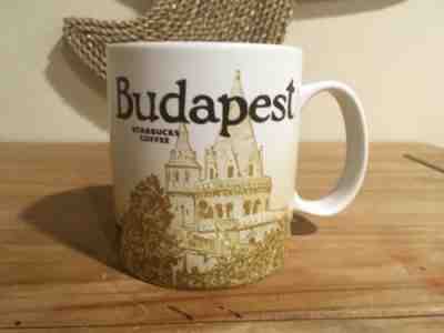 Starbucks Global Icon Mug Budapest Hungary City Collectors Series 16 Oz 2015 - Sold on eBay Sep, 8th 2018 for $89.99