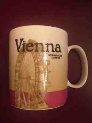 Starbucks Vienna, Austria Global Country Icon Mug Collector Series 16oz Cup 2011 - Sold on eBay Sep, 7th 2018 for $34.99