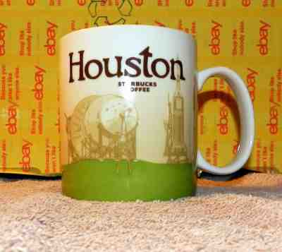 Starbucks Houston Collectors Series City Coffee Mug Global Icon Cup 2012 16 oz - Sold on eBay Sep, 7th 2018 for $18.00