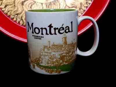 STARBUCKS MONTREAL CANADA CITY ICON COLLECTOR SERIES 16OZ MUG 2010 - Sold on eBay Sep, 7th 2018 for $40.00