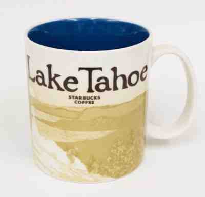 Starbucks Retired Lake Tahoe Mug Global Icon City Series 16oz 2012 Discontinued - Sold on eBay Sep, 6th 2018 for $11.00