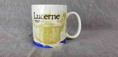 Starbucks LUCERNE Switzerland Global Icon City Collector Series Mug NWT & SKU - Sold on eBay Sep, 6th 2018 for $50.00