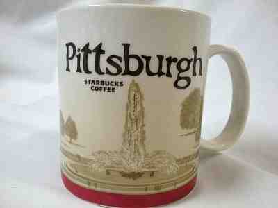 Starbucks Coffee Pittsburgh Global Icon Series Mug Cup 2012 16 fl oz / 473 ml - Sold on eBay Sep, 6th 2018 for $12.99