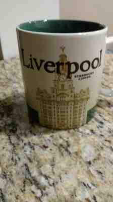 NWT Starbucks LIVERPOOL England UK Global Icon City Collector Series Mug w/SKU - Sold on eBay Sep, 6th 2018 for $40.00
