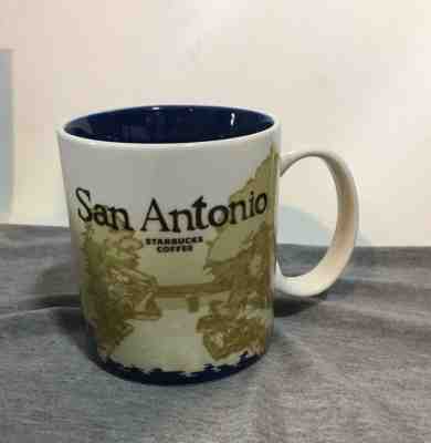 Starbucks Global Icon Series San Antonio Mug 2011 16 oz Discontinued  - Sold on eBay Sep, 6th 2018 for $19.50