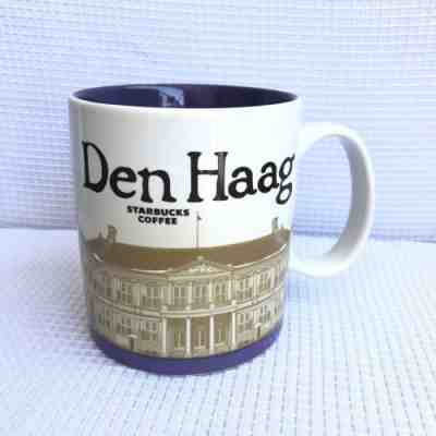 DEN HAAG Starbucks Coffee Global Icon City Mug Collector Series 16 Oz Purple - Sold on eBay Sep, 4th 2018 for $45.99