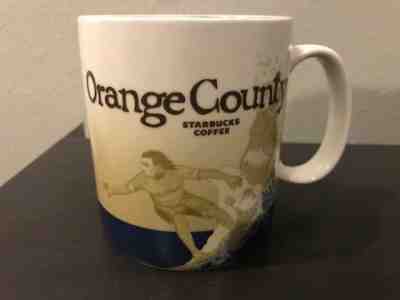 Starbucks Orange County Global Icon Collector Series Coffee Mug 16oz Surfer 2008 - Sold on eBay Sep, 3rd 2018 for $17.99