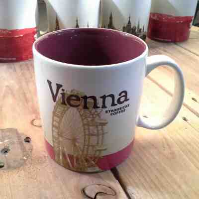 16 oz. Starbucks Coffee Mug Global Icon City Series 2016 Vieanna Austria - Sold on eBay Sep, 3rd 2018 for $29.50