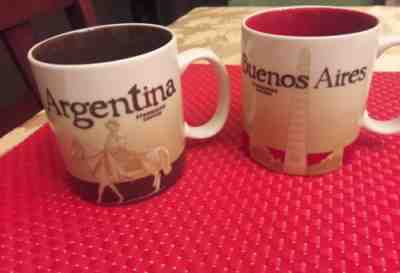 NEW Starbucks  ARGENTINA and BUENOS AIRES Icon Series 16oz mug  with SKU VHTF - Sold on eBay Sep, 3rd 2018 for $140.00