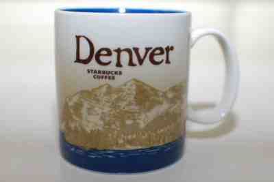Starbucks Collector Series Coffee Mug Tea Cup 2012 Denver City Icon 16oz LNC - Sold on eBay Sep, 3rd 2018 for $14.99