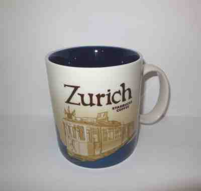 Starbucks Zurich Mug 16 oz Global Icon Collector City Series 2013 Coffee Tea - Sold on eBay Sep, 2nd 2018 for $27.00