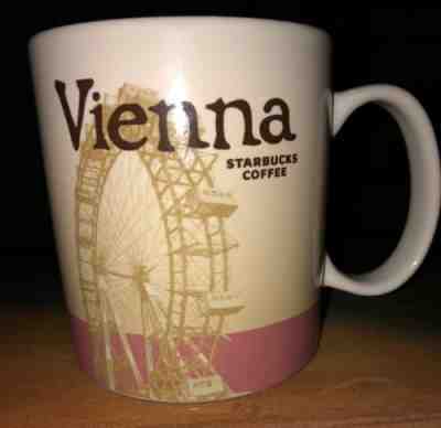 Starbucks Coffee Mug Vienna Global Icon Collector Series Cup  2013 - Sold on eBay Sep, 2nd 2018 for $22.00