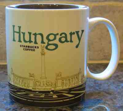 NWT Starbucks HUNGARY Global Icon City Collector Series Mug with SKU - Sold on eBay Sep, 2nd 2018 for $59.99