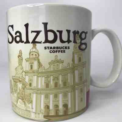 Starbucks Coffee SALZBURG Country Mug City Icon Series 16oz - Sold on eBay Sep, 2nd 2018 for $49.99
