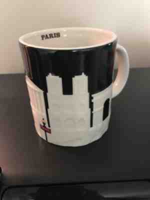 Starbucks Paris Relief Mug France Coffee Embossed Series Global Icon City 16 oz - Sold on eBay Sep, 2nd 2018 for $45.00