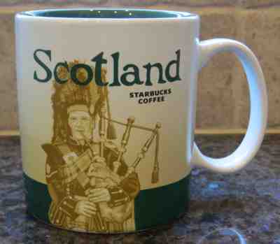 NWT Starbucks SCOTLAND UK Global Icon City Collector Series Mug with SKU - Sold on eBay Sep, 2nd 2018 for $59.99