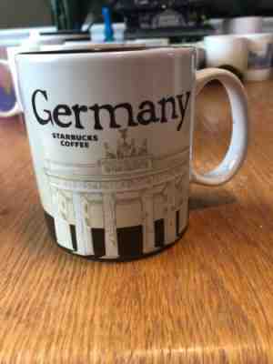 Starbucks Germany Deutschland Mug 16 fl. oz. Collector Series Global Icon 2013 - Sold on eBay Sep, 2nd 2018 for $20.00