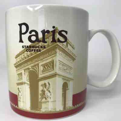 Starbucks Coffee PARIS Country Mug City Icon Series 16oz - Sold on eBay Sep, 1st 2018 for $39.99