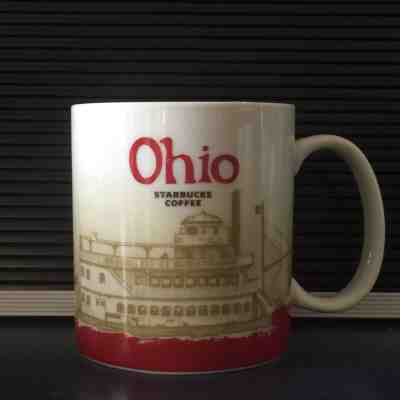 Starbucks Mug Ohio Global Icon 2012 Collector Series Coffee Cup - Sold on eBay Sep, 1st 2018 for $15.00