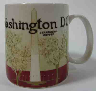 Starbucks Washington DC Coffee Mug Global Icon City Collectors Series 16oz 2012 - Sold on eBay Aug, 31st 2018 for $22.48