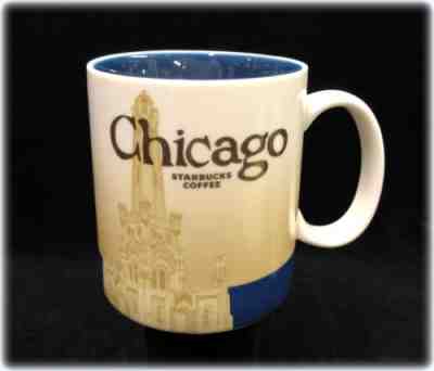 Starbuck’s Chicago 16oz Global Icon Series Coffee Mug - Sold on eBay Aug, 31st 2018 for $20.00