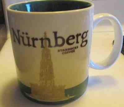 Starbucks Nurnberg (Nuremberg) Germany Icon 16oz Mug, 2009 Collectors Series  - Sold on eBay Aug, 31st 2018 for $11.00