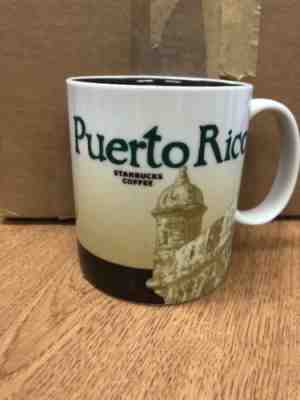 Starbucks Puerto Rico Mug Coffee 2011 Global Icon Collector Series 16 Oz - Sold on eBay Aug, 31st 2018 for $15.00