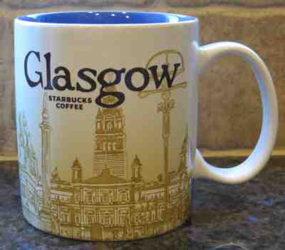 NWT Starbucks GLASGOW Scotland UK Global Icon City Collector Series Mug w/SKU - Sold on eBay Aug, 30th 2018 for $49.99