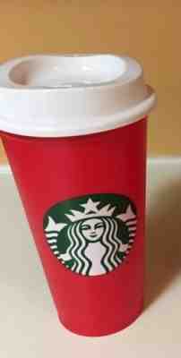 Starbucks Limited Edition Red Holiday 2018 Reusable plastic cup tumbler 16oz One - Sold on eBay Nov, 4th 2018 for $12.50