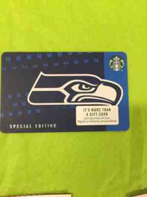 Seahawk's Starbucks Limited Edition Gift Card - Sold on eBay Nov, 4th 2018 for $3.50