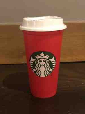 Starbucks Red Reusable Holiday Cup 2018 Limited Edition - Brand New - Ships Free - Sold on eBay Nov, 3rd 2018 for $11.50