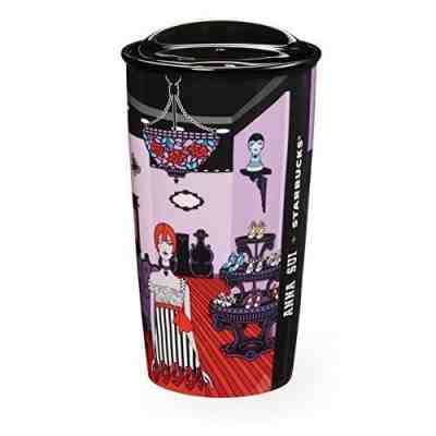 Starbucks Double-Wall Ceramic Mug Anna Sui Limited Edition 12oz - Sold on eBay Nov, 3rd 2018 for $20.00