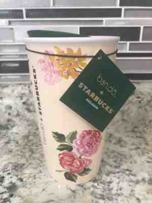 Target Exclusive Bando Starbucks Limited Edition 12oz Double Walled Traveler Mug - Sold on eBay Nov, 3rd 2018 for $49.00