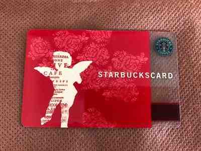 Rare ! Starbucks Japan Valentine Card & Case Cupid Angel 2003 Limited Edition - Sold on eBay Nov, 3rd 2018 for $39.00