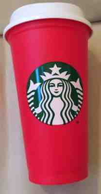 Starbucks 2018 Coffee Reusable Red Cup 16 oz Christmas Holiday Limited Edition  - Sold on eBay Nov, 2nd 2018 for $14.50