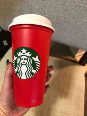 25 Starbucks 2018 Limited Edition Reusable Red Holiday Plastic 16oz Cup - Sold on eBay Nov, 2nd 2018 for $200.00
