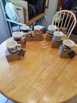 Starbucks Artisan Series Mugs - NIB Set of 7 Limited Edition - Sold on eBay Nov, 2nd 2018 for $90.00