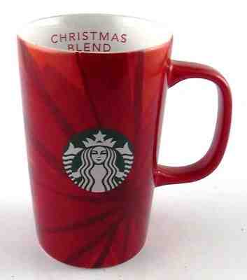 Starbucks Limited Edition Christmas Blend Coffee Mug 2014 12oz Red Collectible - Sold on eBay Oct, 30th 2018 for $7.21