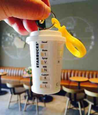 New China 2017 Starbucks Limited Edition Cup Siren Logo Key Chain - Sold on eBay Oct, 30th 2018 for $15.00