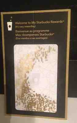 NEW STARBUCKS USA "2" WHITE GOLD CARDS LIMITED EDITION 2014 VERY NICE #6095 - Sold on eBay Oct, 29th 2018 for $5.87