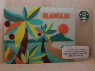 Rare NEW Starbucks Card 2010 Hawaii Diamond Head Sunrise Limited Edition  - Sold on eBay Oct, 28th 2018 for $9.99