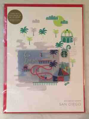 Starbucks 2016 Christmas Holiday San Diego City Card Limited Edition - Sold on eBay Oct, 26th 2018 for $7.99