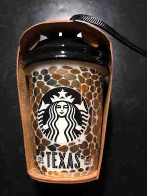 Starbucks 2015 TEXAS ORNAMENT To Go Cup Christmas Limited Edition NWT - Sold on eBay Oct, 26th 2018 for $13.99