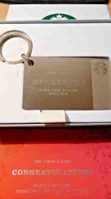 2014 $300 Balance Starbucks Limited Edition .925 Sterling Silver Gift Card  - Sold on eBay Oct, 25th 2018 for $345.00