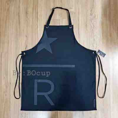 Rare! STARBUCKS STAR R Black Apron Limited Edition Cute Authentic Fast delivery - Sold on eBay Oct, 25th 2018 for $53.09