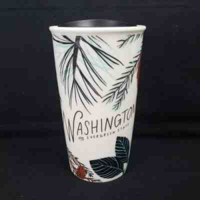2017 Starbucks Washington The Evergreen State Ceramic Travel Mug Limited Edition - Sold on eBay Oct, 20th 2018 for $49.95