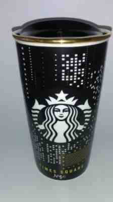 Starbucks NYC Times Square Limited Edition Exclusive Travel Ceramic Mug 12oz  - Sold on eBay Oct, 19th 2018 for $30.00