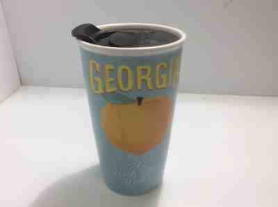 Starbucks Georgia Limited Edition Ceramic Travel Tumbler Double Wall 12 oz - Sold on eBay Oct, 19th 2018 for $29.99