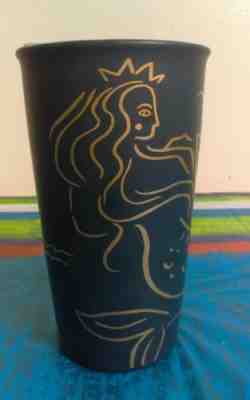 Starbucks Blue Gold Mermaid Anniversary 2017 Mug Cup Siren Limited Edition Cup - Sold on eBay Oct, 16th 2018 for $17.00