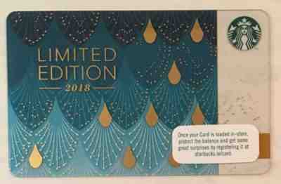 Starbucks 2018 Ireland Autumn Card LIMITED EDITION RARE - Sold on eBay Oct, 15th 2018 for $6.36